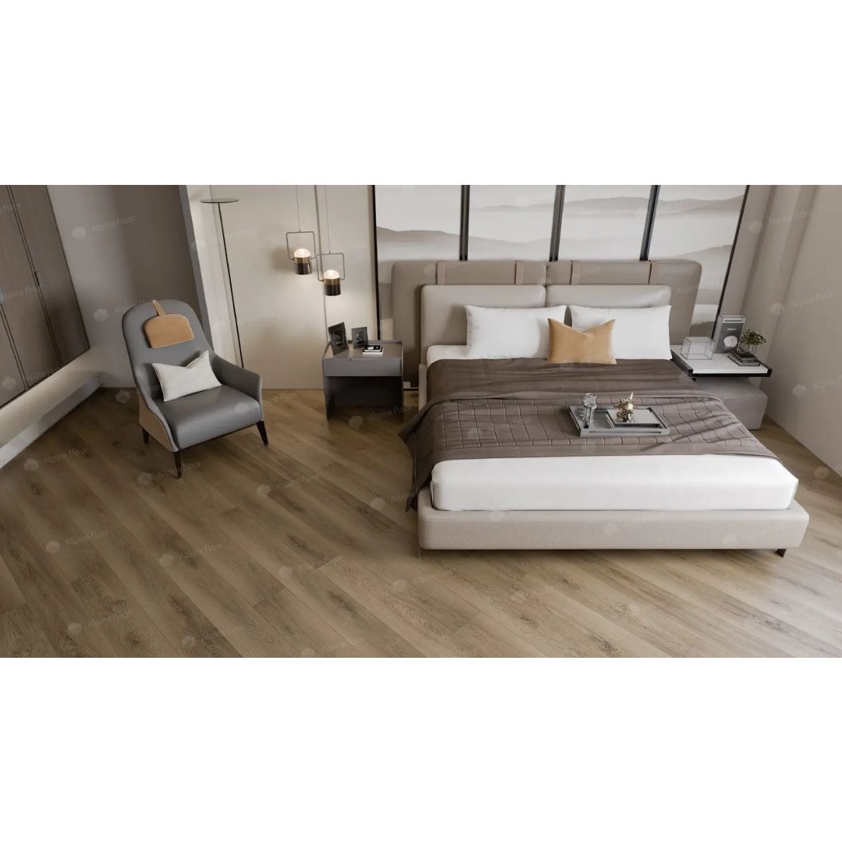 Кварц-виниловый ламинат Alpine Floor (Альпин Флор) Grand Sequoia LVT 2,5/43 Вайпуа (Waipuah), ЕСО 11-1902