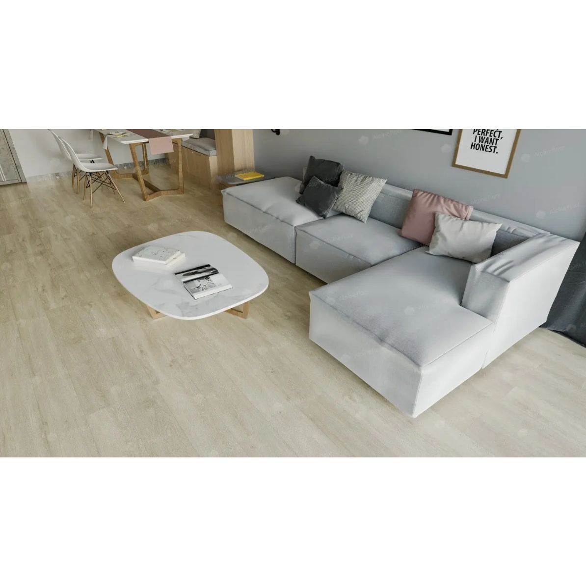 Виниловый SPC ламинат Alpine Floor (Альпин Флор) Grand Sequoia Light 3,5/34 Сонома (Sonoma), ЕСО 11-301 MC