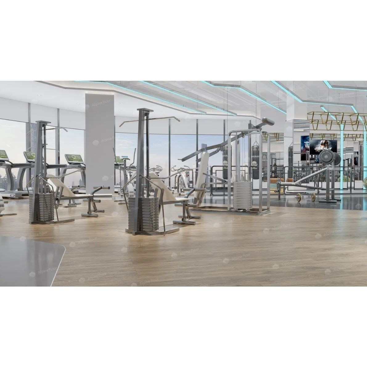 Виниловый SPC ламинат Alpine Floor (Альпин Флор) Grand Sequoia Light 3,5/34 Миндаль (Almond), ЕСО 11-601 MC
