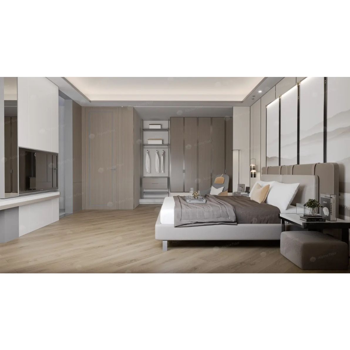 Виниловый SPC ламинат Alpine Floor (Альпин Флор) Grand Sequoia Light 3,5/34 Вайпуа (Waipuah), ЕСО 11-1901 MC