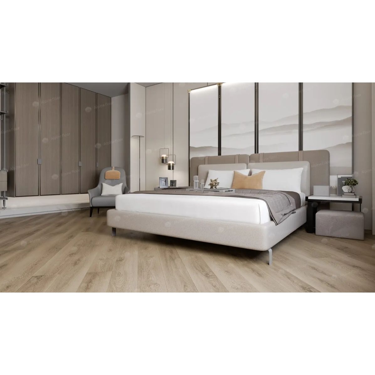 Виниловый SPC ламинат Alpine Floor (Альпин Флор) Grand Sequoia Light 3,5/34 Вайпуа (Waipuah), ЕСО 11-1901 MC