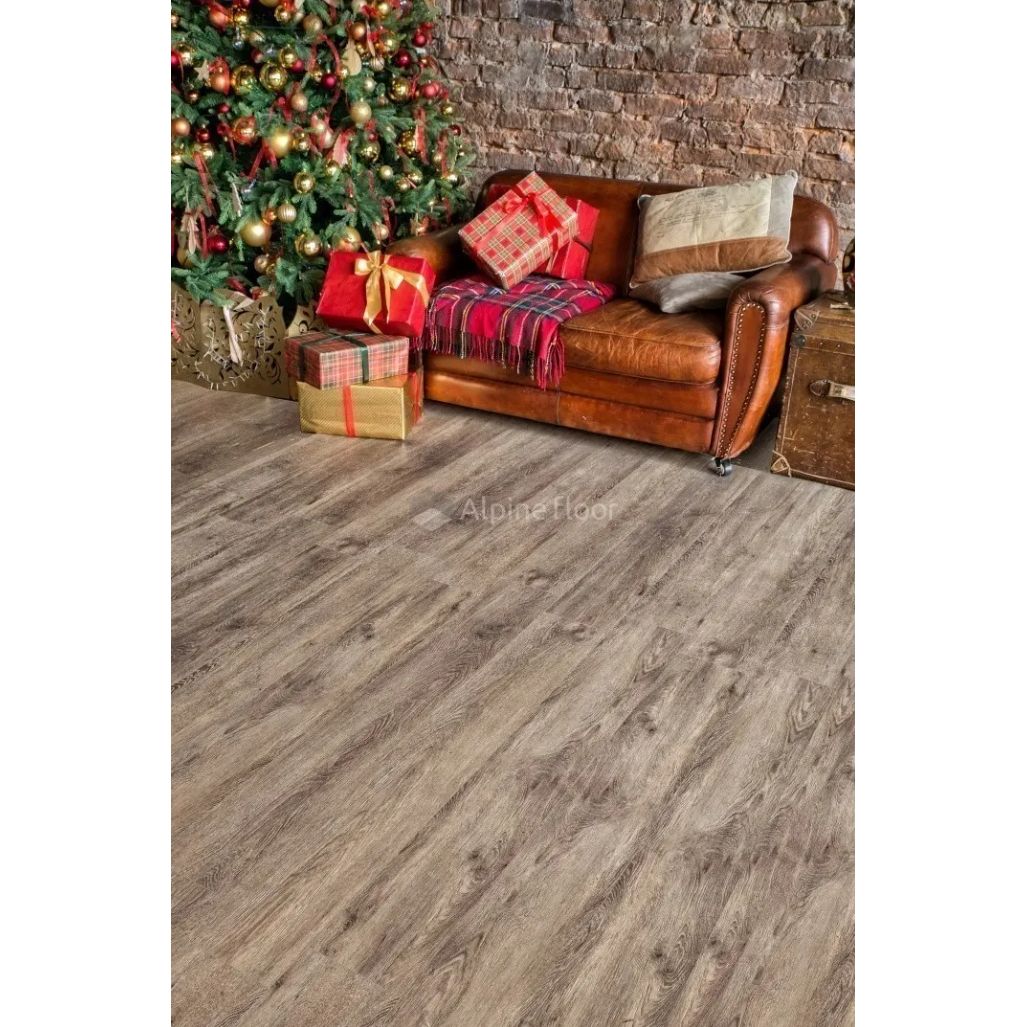 Виниловый SPC ламинат Alpine Floor (Альпин Флор) Grand Sequoia Superior ABA 8/43 Венге Грей (Wenge Gray), ЕСО 11-803 MC