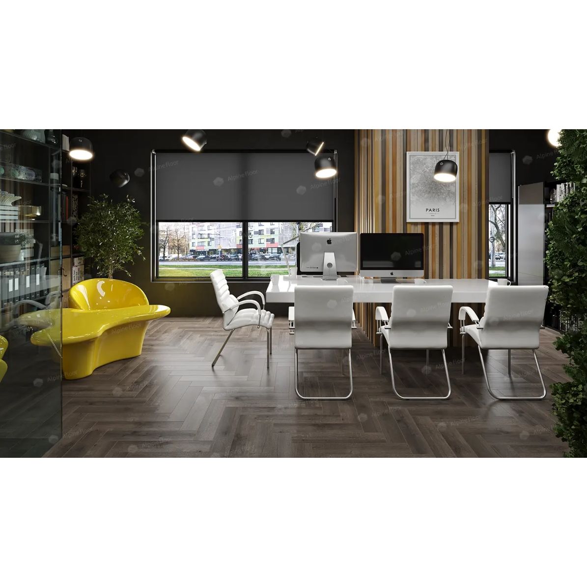 Виниловый пол Alpine Floor (Альпин Флор) Parquet Light 4/43 Дуб Антарес (Oak Antares), ЕСО 13-19 MC
