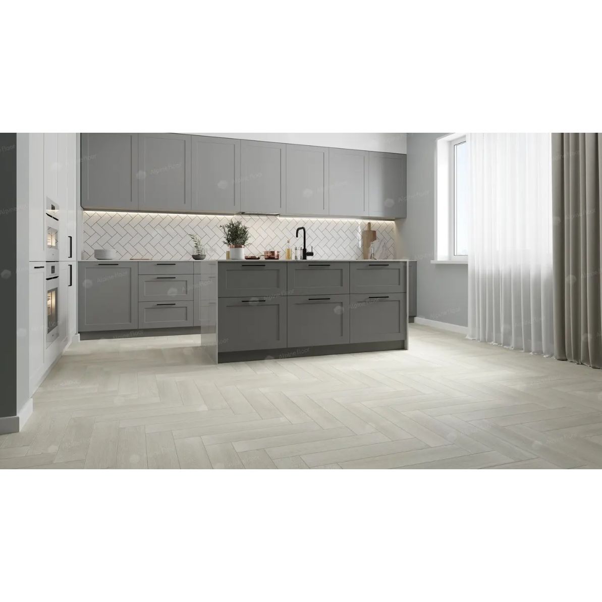 Виниловый ламинат Alpine Floor (Альпин Флор) Parquet LVT 2,5/43 Зимний Лес (Winter Forest), ЕСО 16-6