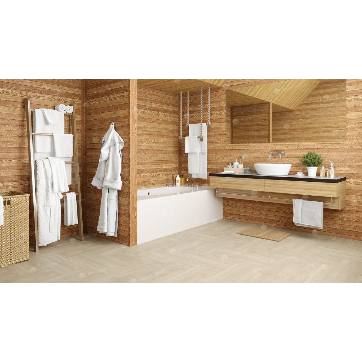 Виниловый ламинат Alpine Floor (Альпин Флор) Parquet LVT 2,5/43 Дуб Адара (Oak Adara), ЕСО 16-14
