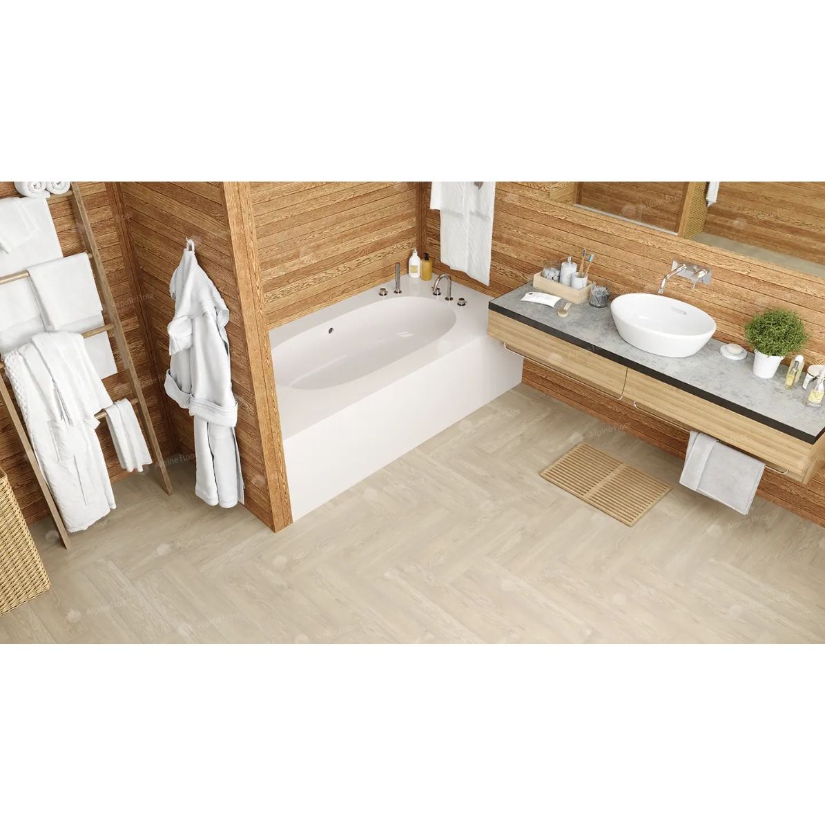 Виниловый ламинат Alpine Floor (Альпин Флор) Parquet LVT 2,5/43 Дуб Адара (Oak Adara), ЕСО 16-14