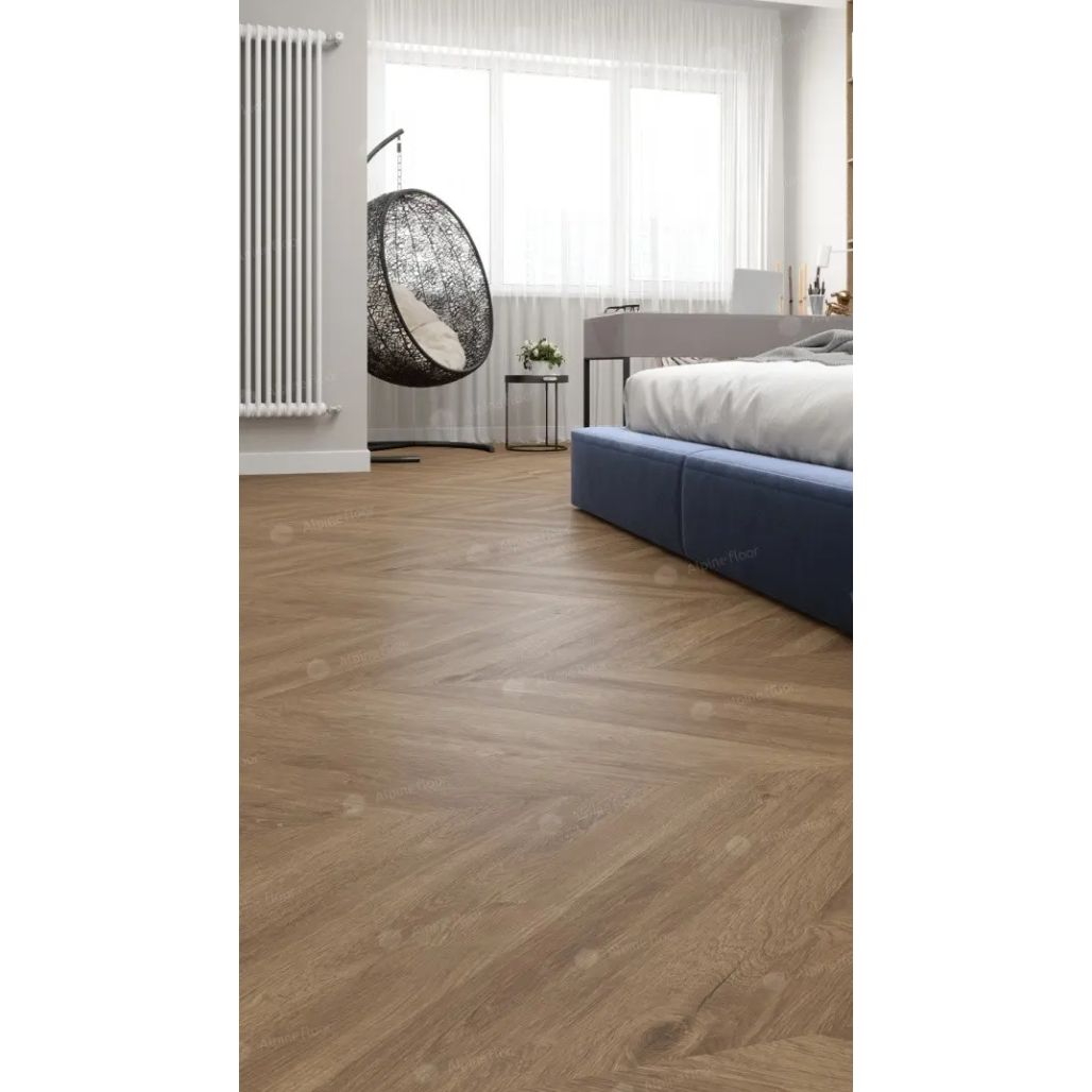 Виниловый пол Alpine Floor (Альпин Флор) Ultra 2/34 Французская елочка (French herringbone), ЕСО5-25