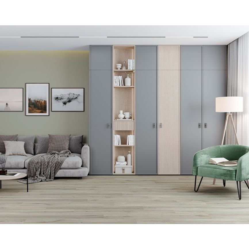 Виниловый пол Alta-step Perfecto 5/43 Дуб бежевый (Oak Beige), SPC8802