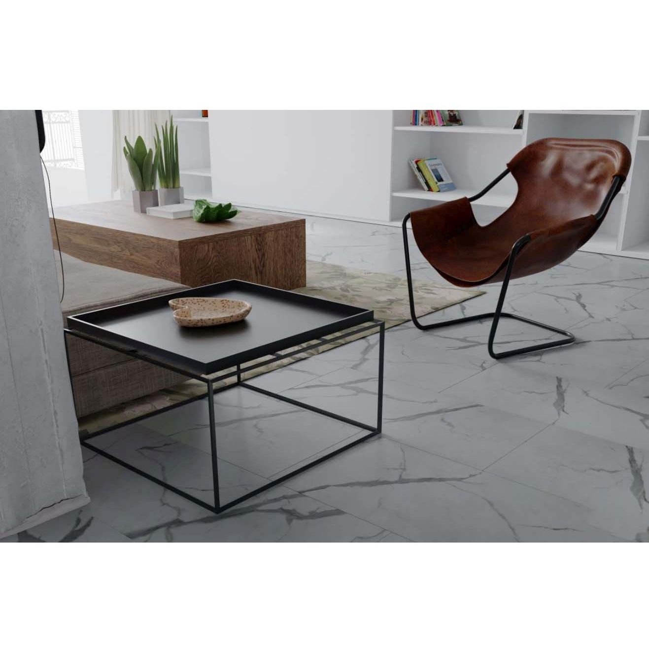 Виниловый пол Vinilam Ceramo Stone Glue Греческий мрамор 2,5/43 (Greek marble), 87999