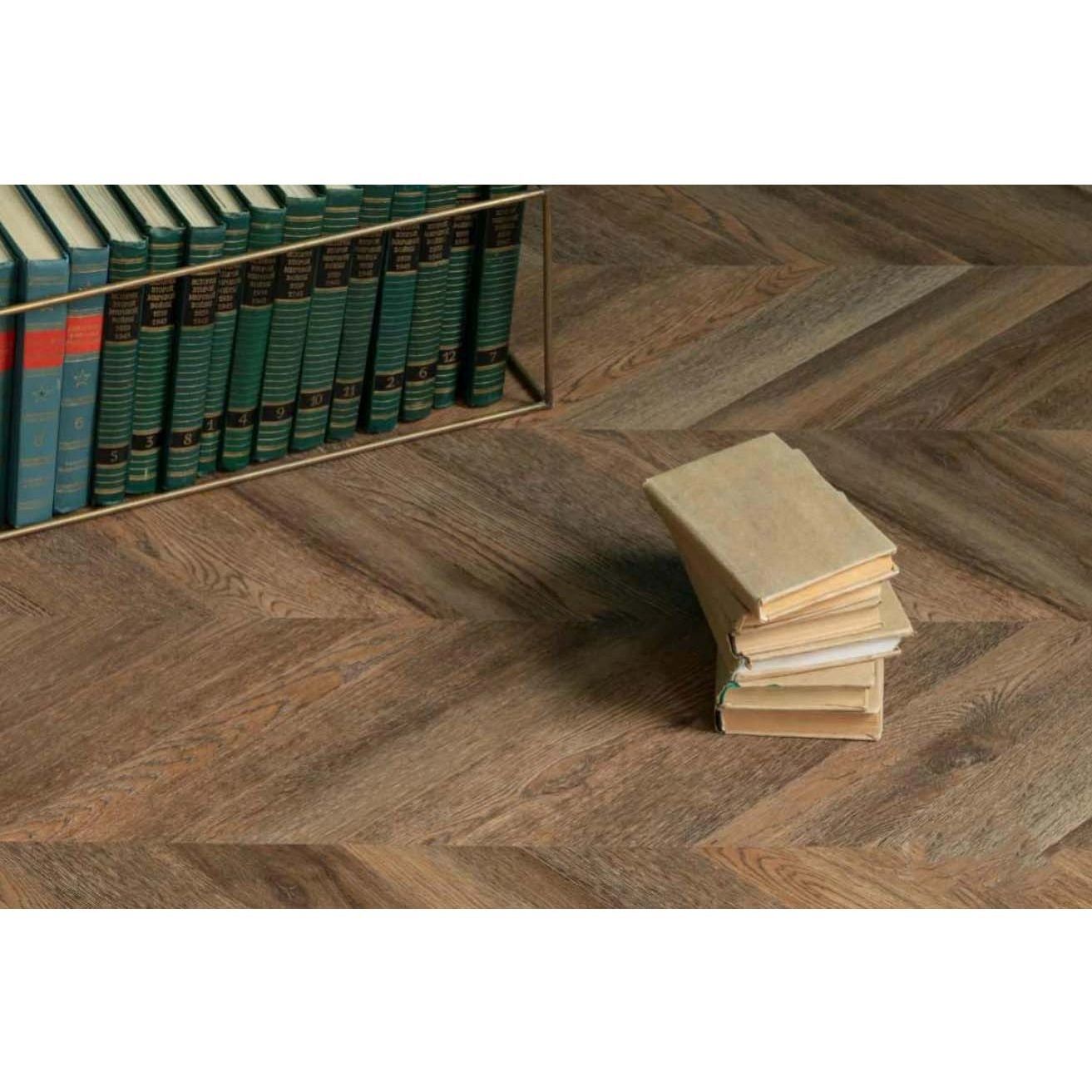 Виниловый пол Vinilam (Винилам) Parquet Chevron Glue Шеврон Нормандия 2,5/43 (Chevron Normandy), RI153610CL4
