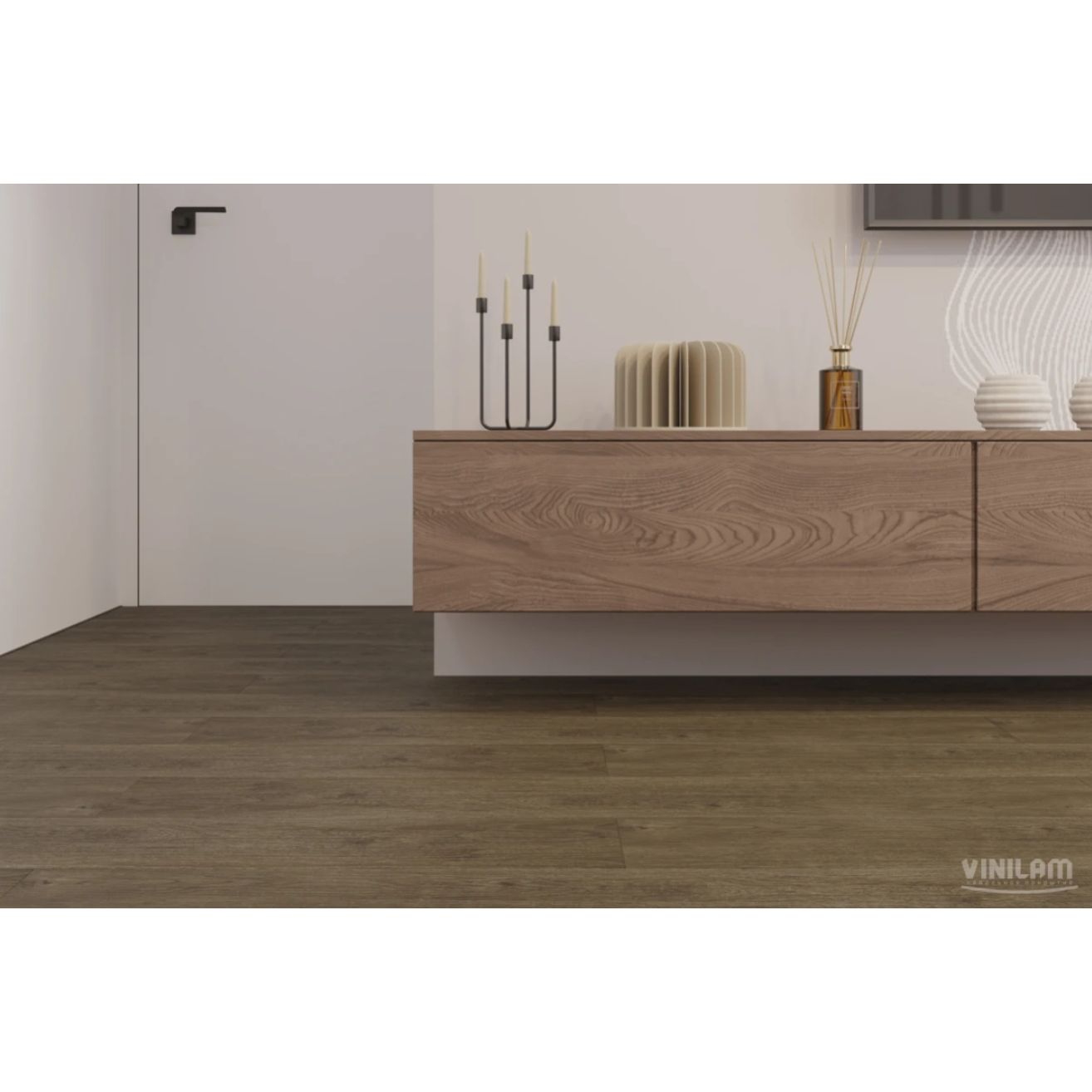 Виниловый пол Vinilam (Винилам) Glue Дуб Мерс 2,5/43 (Oak Moers), 8891