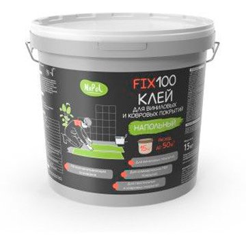 Клей для виниловых и ковровых покрытий Goldbastik (Голдбастик) NaPol FIX 100 7.5 кг