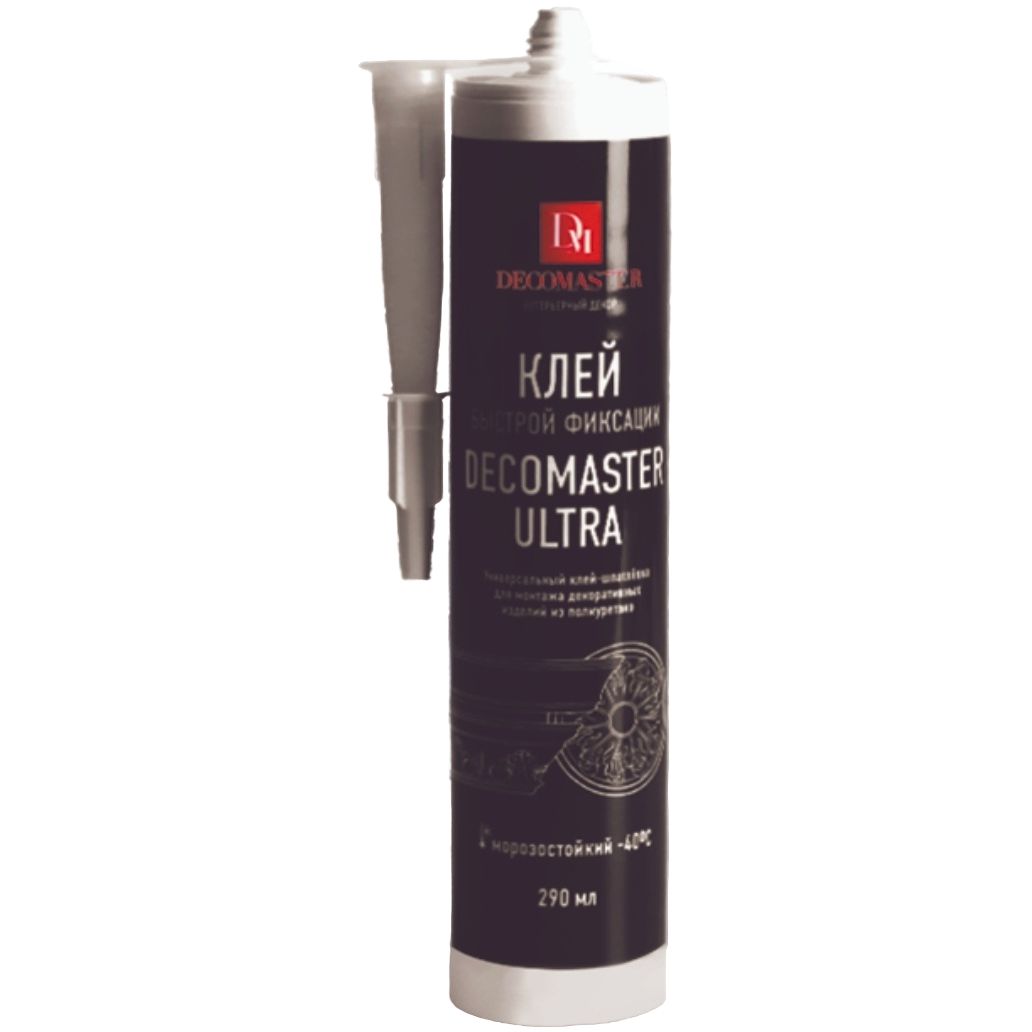 Клей-шпатлевка быстрой фиксации Decomaster (Декомастер) Ultra 290 мл
