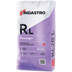 Штукатурка известковая Indastro (Индастро) Реноарт RL20 L 25 кг 87539