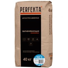 Штукатурка цементная Perfekta (Перфекта) Аквасайд Выравнивающая МН Зимняя серия 40 кг