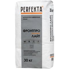 Штукатурка цементная легкая Perfekta (Перфекта) Фронтпро Лайт МН 30 кг