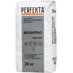 Штукатурка цементно-известковая облегченная Perfekta (Перфекта) Фронтпро Мастер 30 кг
