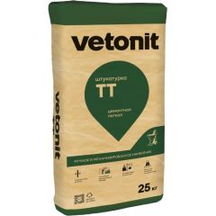 Штукатурка цементная Weber-Vetonit (Ветонит) TT легкая серый 25 кг