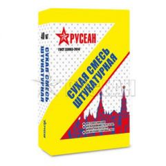 Штукатурка цементная Русеан М 150 универсальная модифицированная 40 кг