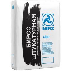 Тиксотропная смесь для протяжки фасадной лепнины БИРСС (BIRSS) 22 Т серая 40 кг