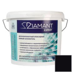 Затирка эпоксидная Диамант (Diamant) Expert двухкомпонентная №050 черный 5 кг
