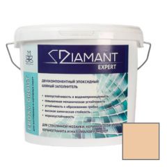 Затирка эпоксидная Диамант (Diamant) Expert двухкомпонентная №020 мокасиновый 5 кг