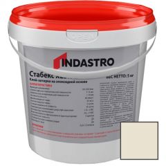 Клей-затирка на эпоксидной основе Indastro (Индастро) Стабекс XE3,0 E мокасиновый 033, 5кг 88758
