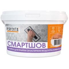 Затирка цементная Perfekta (Пэрфекта) Смартшов для плитки эластичная водоотталкивающая персиковый 2 кг