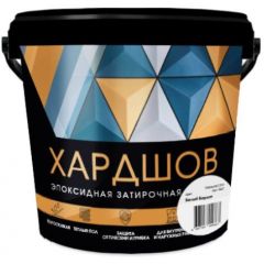 Затирка эпоксидная двухкомпонентная Perfekta (Пэрфекта) Хардшов 100 Белый бархат 2,5 кг