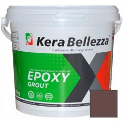 Затирка цветная эпоксидная KeraBellezza (Керабеллезза) Design К170 Серо-коричневый 0.33 кг