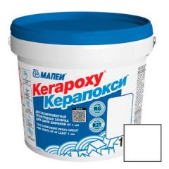 Затирка двухкомпонентная Mapei (Мапей) Kerapoxy (Керапокси) 100 Белый 10 кг