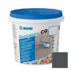 Затирка эпоксидная двухкомпонентная Mapei (Мапей) Kerapoxy CQ N.114 Antracite Un. 3 кг