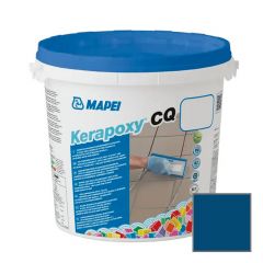 Затирка эпоксидная двухкомпонентная Mapei (Мапей) Kerapoxy CQ N.283 Blu Mare Un. 3 кг