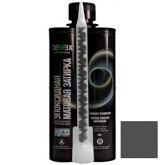 Затирка матовая эпоксидная двухкомпонентная для плиточных швов Demex (Демекс) Галечный 0,4 кг DME-309