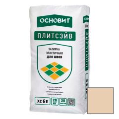 Затирка эластичная Основит (Osnovit) Плитсэйв XC6 E бежевый 030 20 кг
