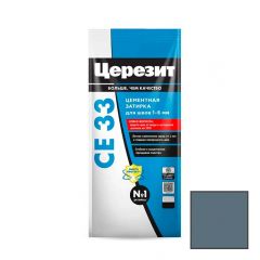 Затирка цементная Ceresit (Церезит) CE 33 Super темно-синяя №88 2 кг