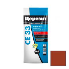 Затирка цементная Ceresit (Церезит) CE 33 Super Кирпич №49 2 кг