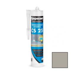 Затирка силиконовая Ceresit (Церезит) CS 25 серая №07 0,28 л