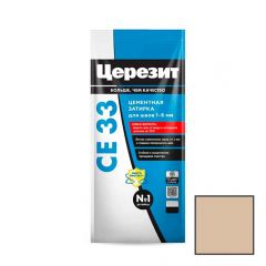 Затирка цементная Ceresit (Церезит) CE 33 Super Карамель №46 5 кг
