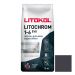 Затирка цементная Litokol (Литокол) Litochrom 1-6 Evo LE.140 мокрый асфальт 5 кг