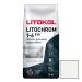 Затирка цементная Litokol (Литокол) Litochrom 1-6 Evo LE.200 белая 5 кг