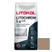 Затирка цементная Litokol (Литокол) Litochrom 1-6 Evo LE.235 коричневая 2 кг