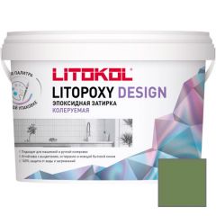 Затирка эпоксидная колеруемая Litokol Litopoxy Design LD090 1 кг