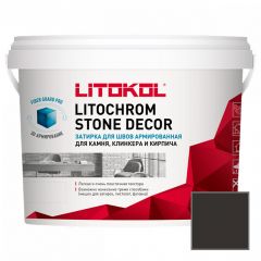Затирка цементная Litokol Litochrom Stone Decor SD.420 Графит 4 кг