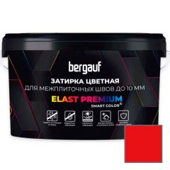 Затирка для межплиточных швов Bergauf (Бергауф) Elast Premium красная 2 кг
