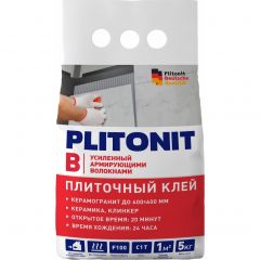 Клей для плитки Plitonit (Плитонит) B 5 кг