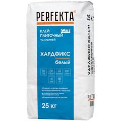 Клей плиточный Perfekta (Пэрфекта) Хардфикс C2TE усиленный супер-белый 25кг