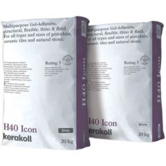 Клей для плитки Kerakoll (Керакол) H40 Icon (бывш Bioflex) серый (класс C2ТЕ) 20 кг