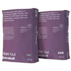 Клей для плитки Kerakoll (Керакол) H40 Gel (бывш. BioGel NoLimits) ярко-белый (класс C2ТЕ-S1) 20 кг