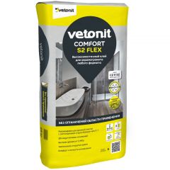 Плиточный клей Vetonit (Ветонит) Comfort S2 flex (C2 TE S2) 25кг